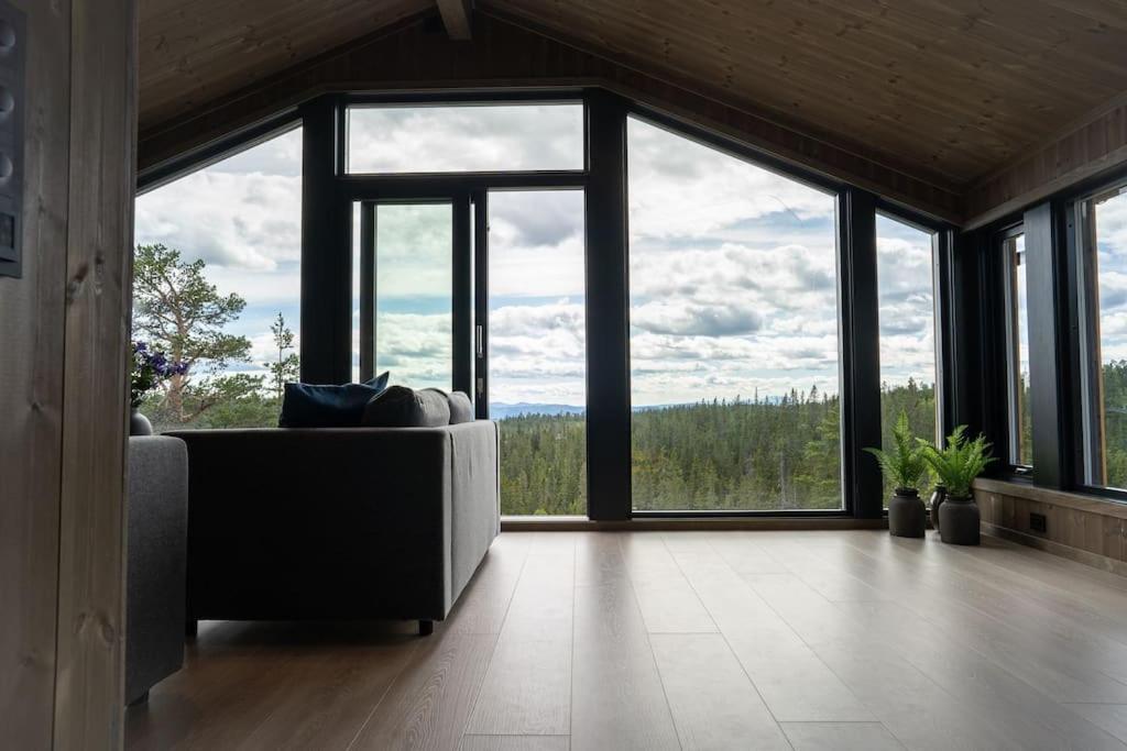 New, Modern, Cosy Hut Close To Norefjell Ski & Spa Noresund Exterior foto
